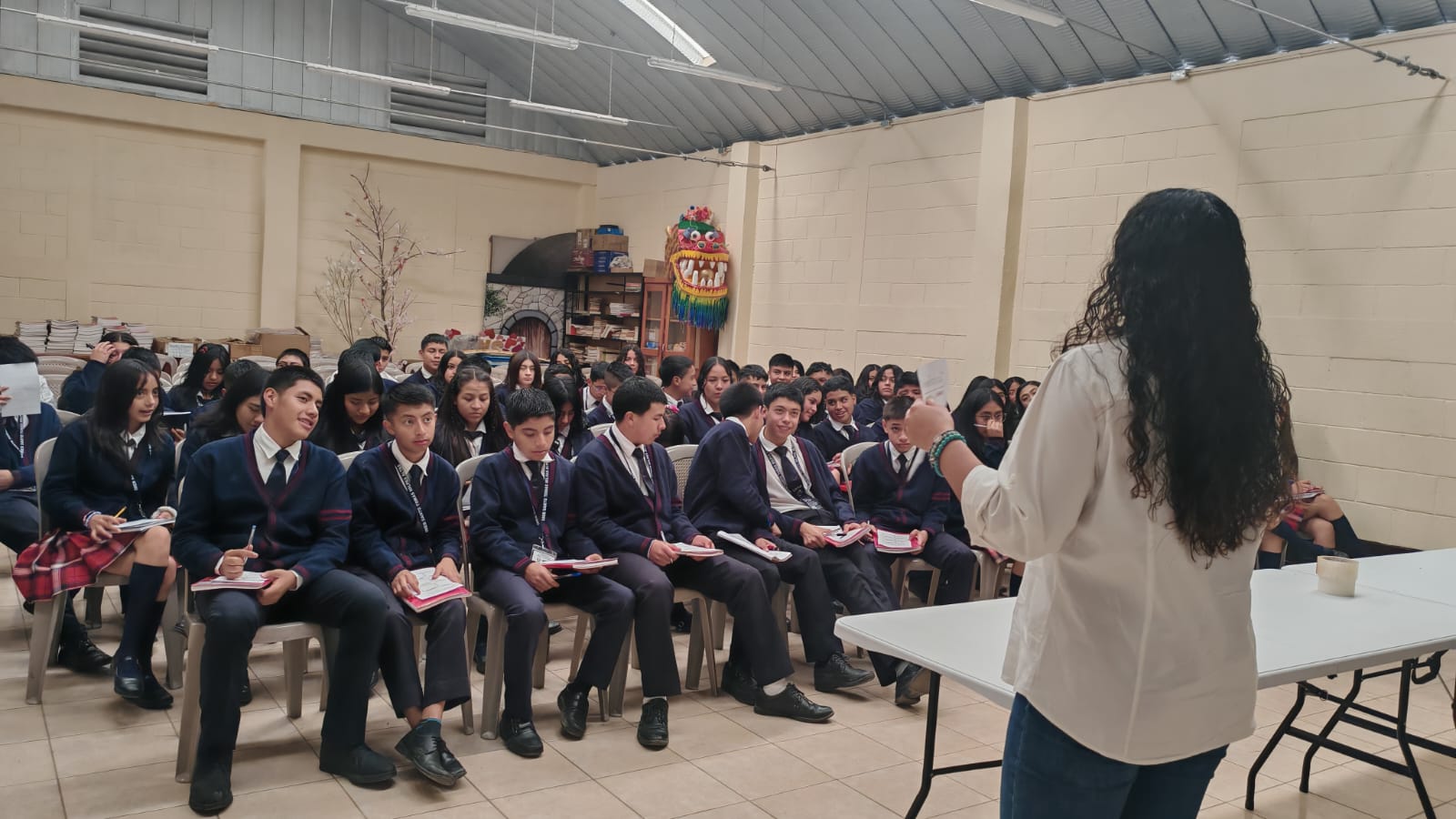 5 escuelas y 800 alumnos en Guatemala.